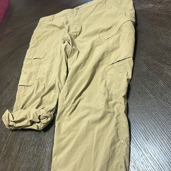 REI Sahara Roll-Up Cargo Woodland Tawny Pants Men's‎ UPF50+ Lightweight, W40 L32 - Picture 13 of 15